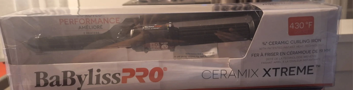 BaBylissPRO Ceramix Xtreme 3/4" Ceramic Curling Iron