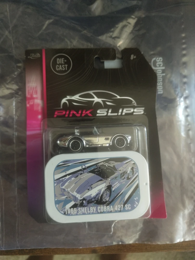 Jada Pink Slips 1965 Shelby Cobra 427 SC Chrome w/ Tin 1:64
