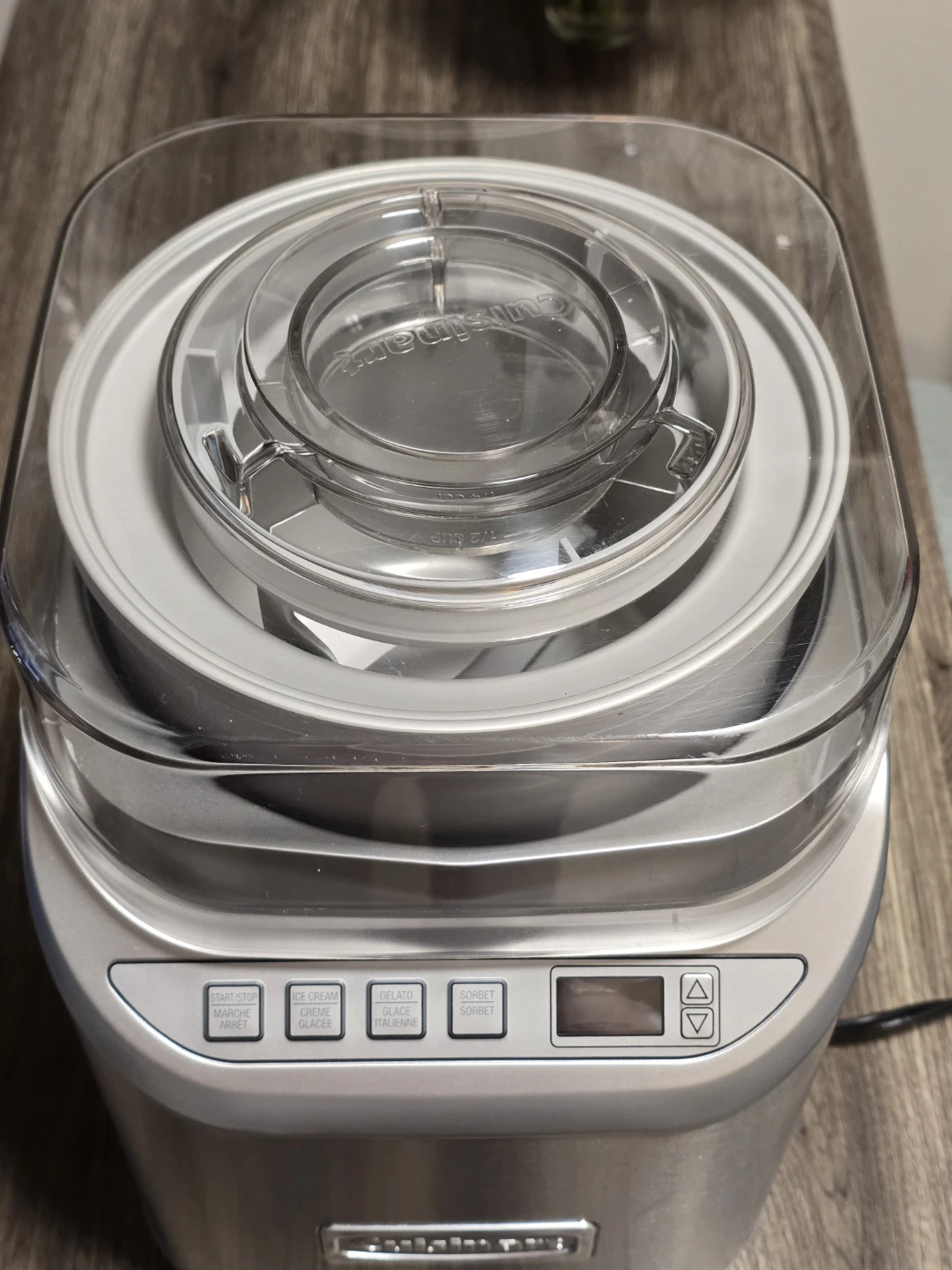 Cuisinart Ice Cream Maker Machine, 2-Quart Stainless Steel - photo 2