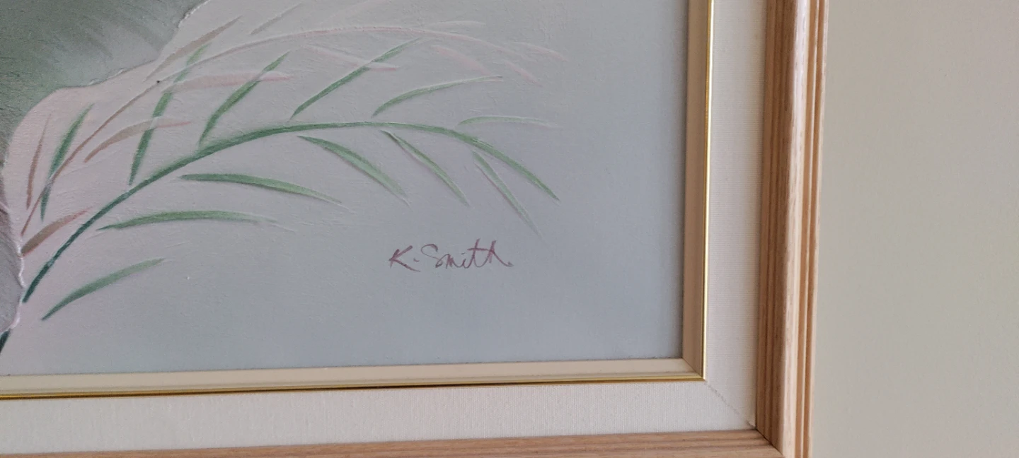 K. Smith Floral Painting - photo 2