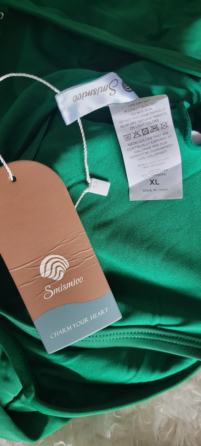 BNWT Women's One-Piece Swimsuit - Emerald Green - XL - photo 4