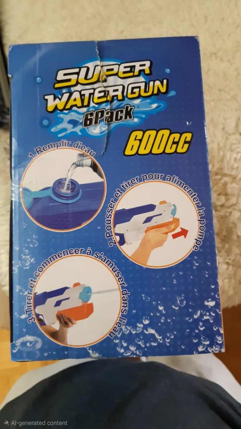 Super Water Gun 6 Pack - photo 2