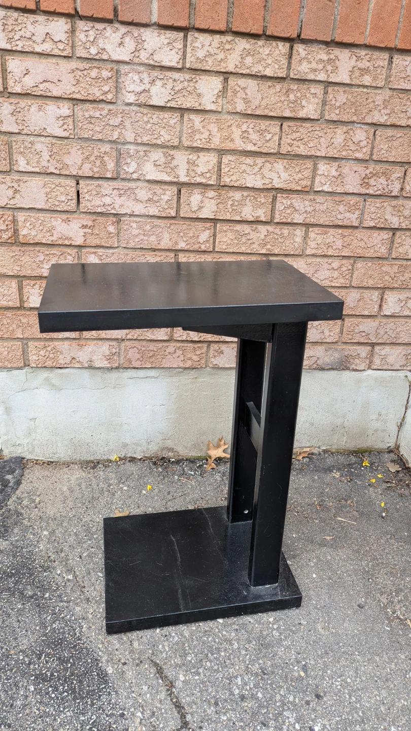 Black side table / C-table - photo 2