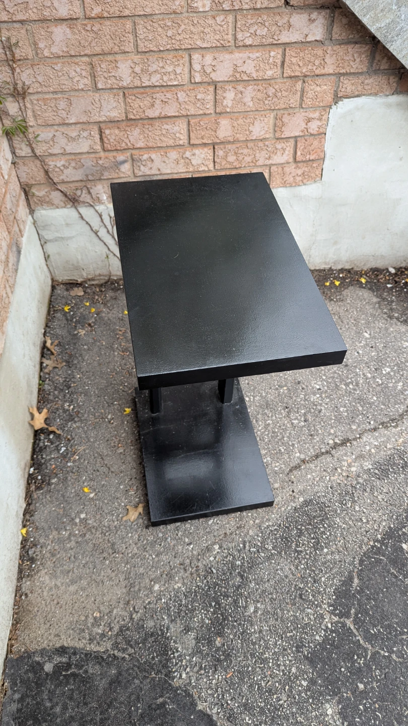 Black side table / C-table - photo 3