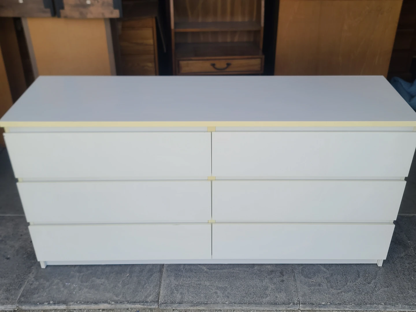 IKEA STORKLINTA 6-DRAWER DRESSER