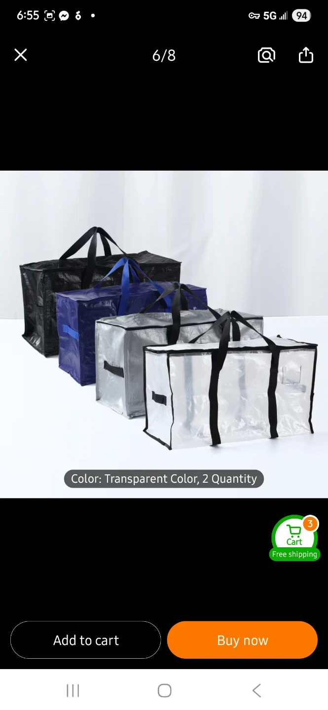 NEW Rugged Rhino 24 Gal Moving Storage Bags - photo 5