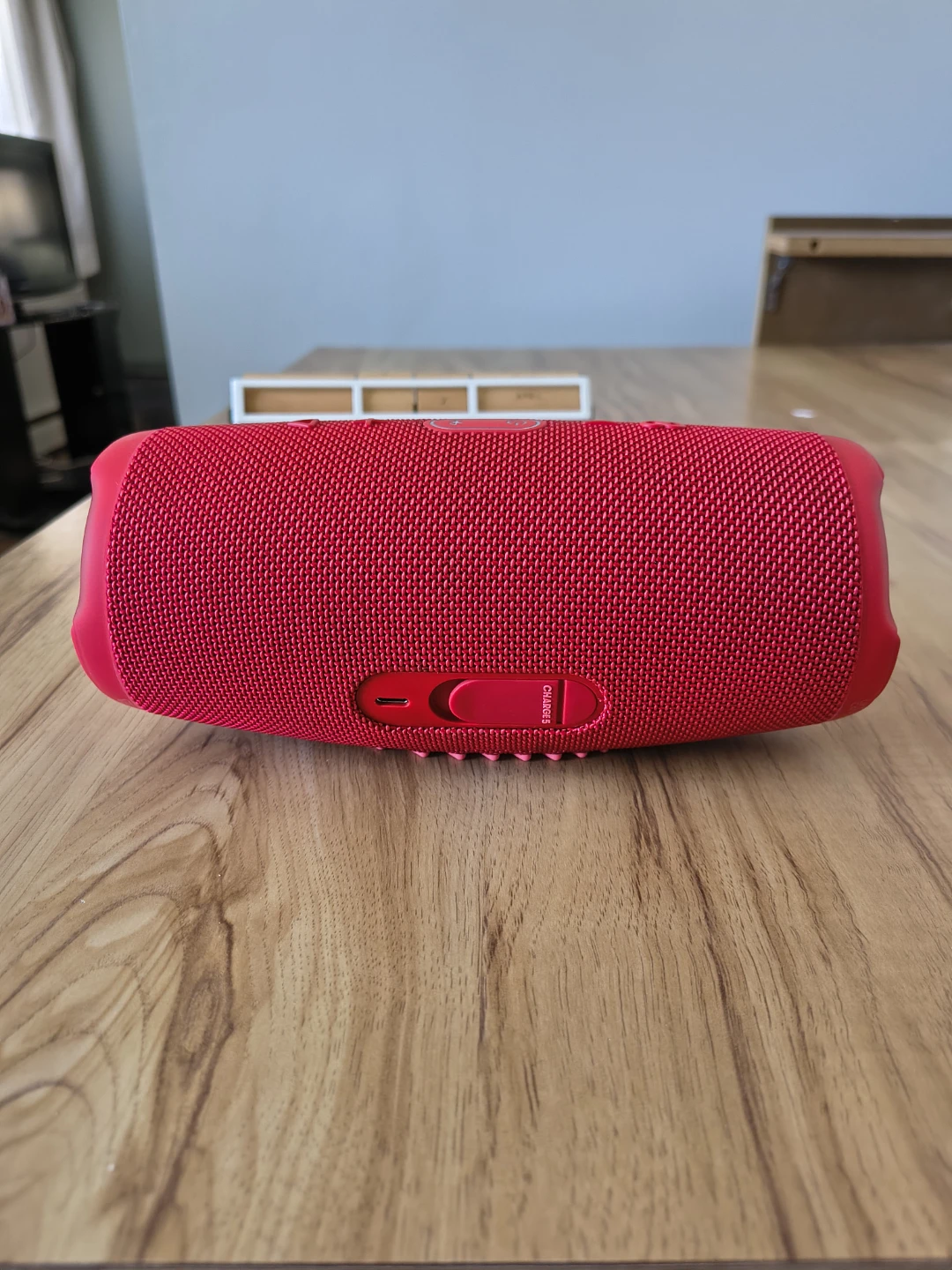 JBL Charge 5 Portable Waterproof Bluetooth Speaker - Red - photo 3