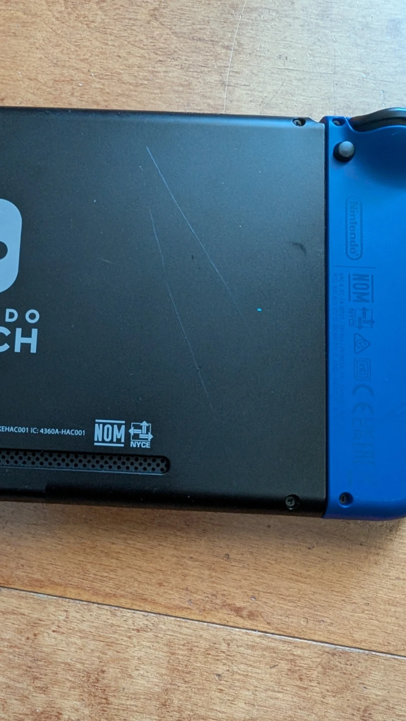 Nintendo Switch Console - Blue and Neon Green - photo 5