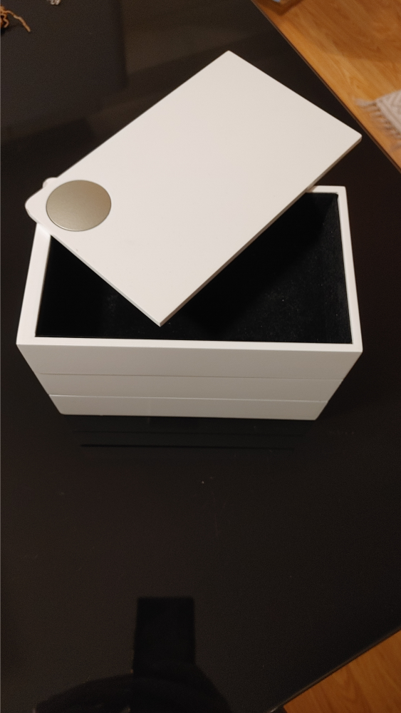 White Jewellery Box with Drawers - photo 4