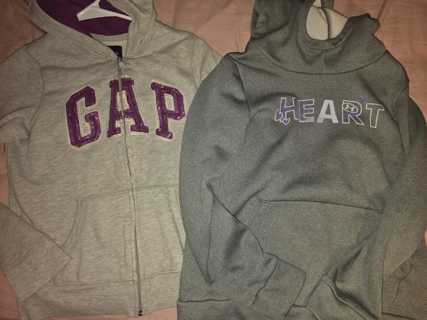 GAP and Under Armour Hoodies youth.large