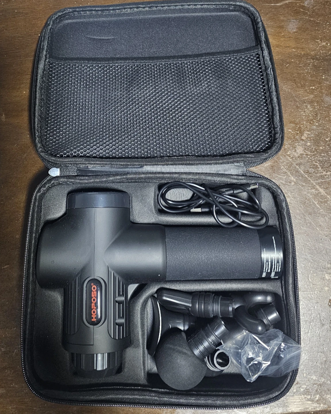 HOPOSO Massage Gun with Attachments and Case - photo 3