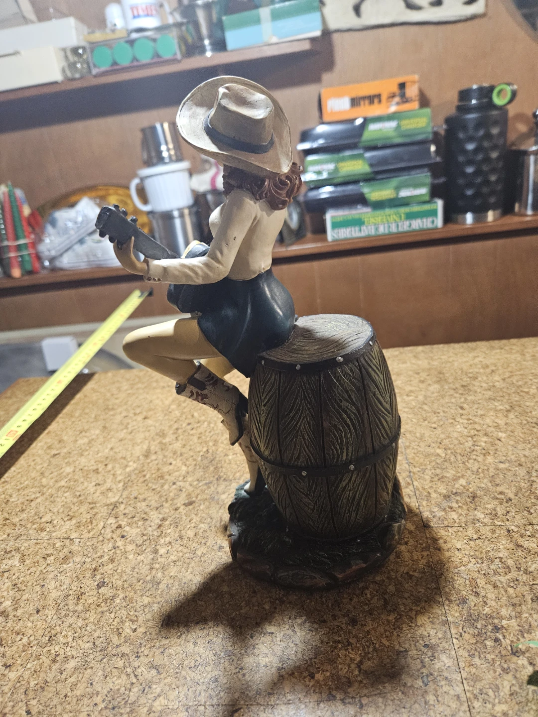 Cowgirl Rule Figurine with Guitar - photo 5