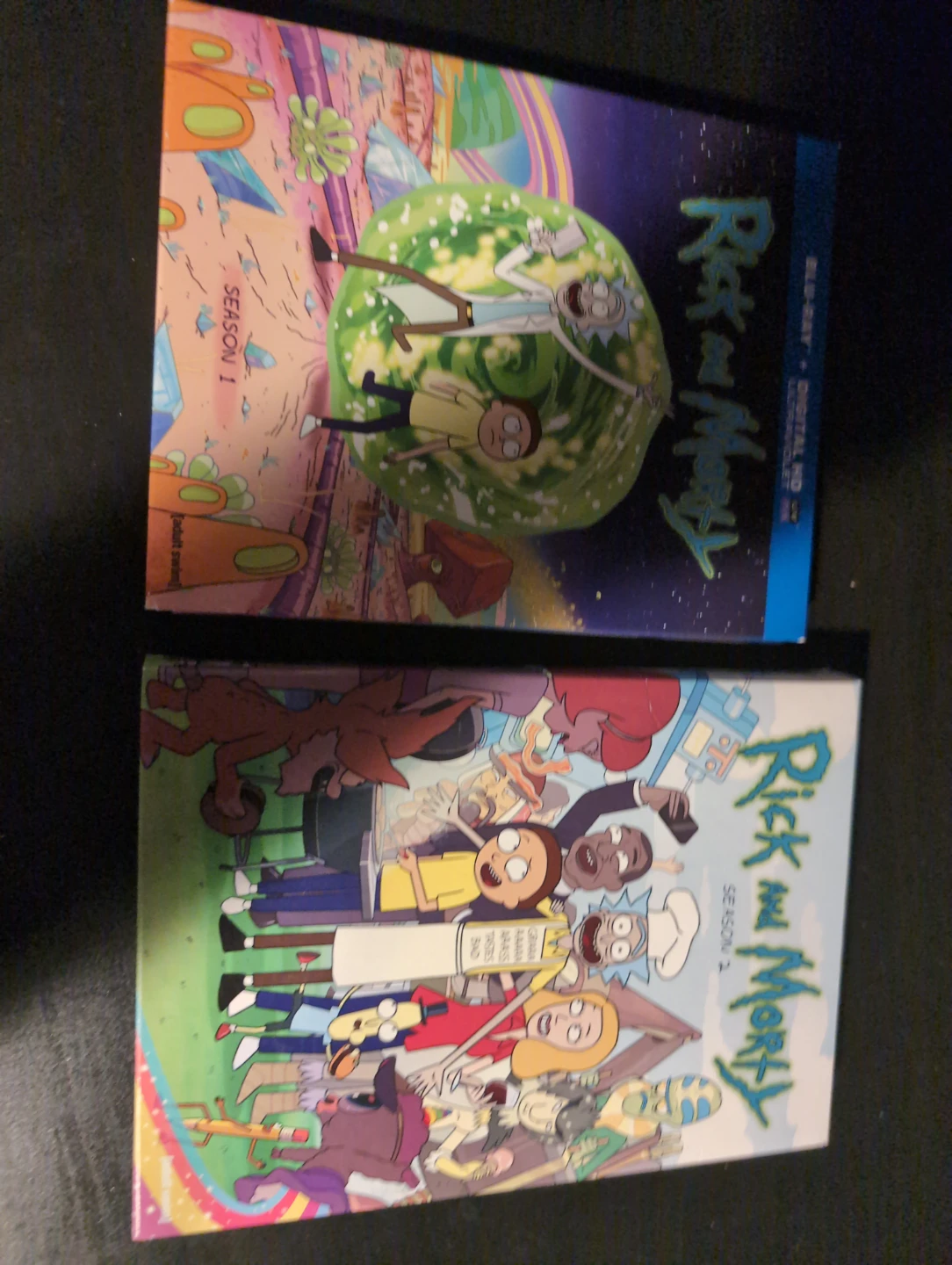 Rick and Morty Season 1 ( BR) & 2 (Dvd)