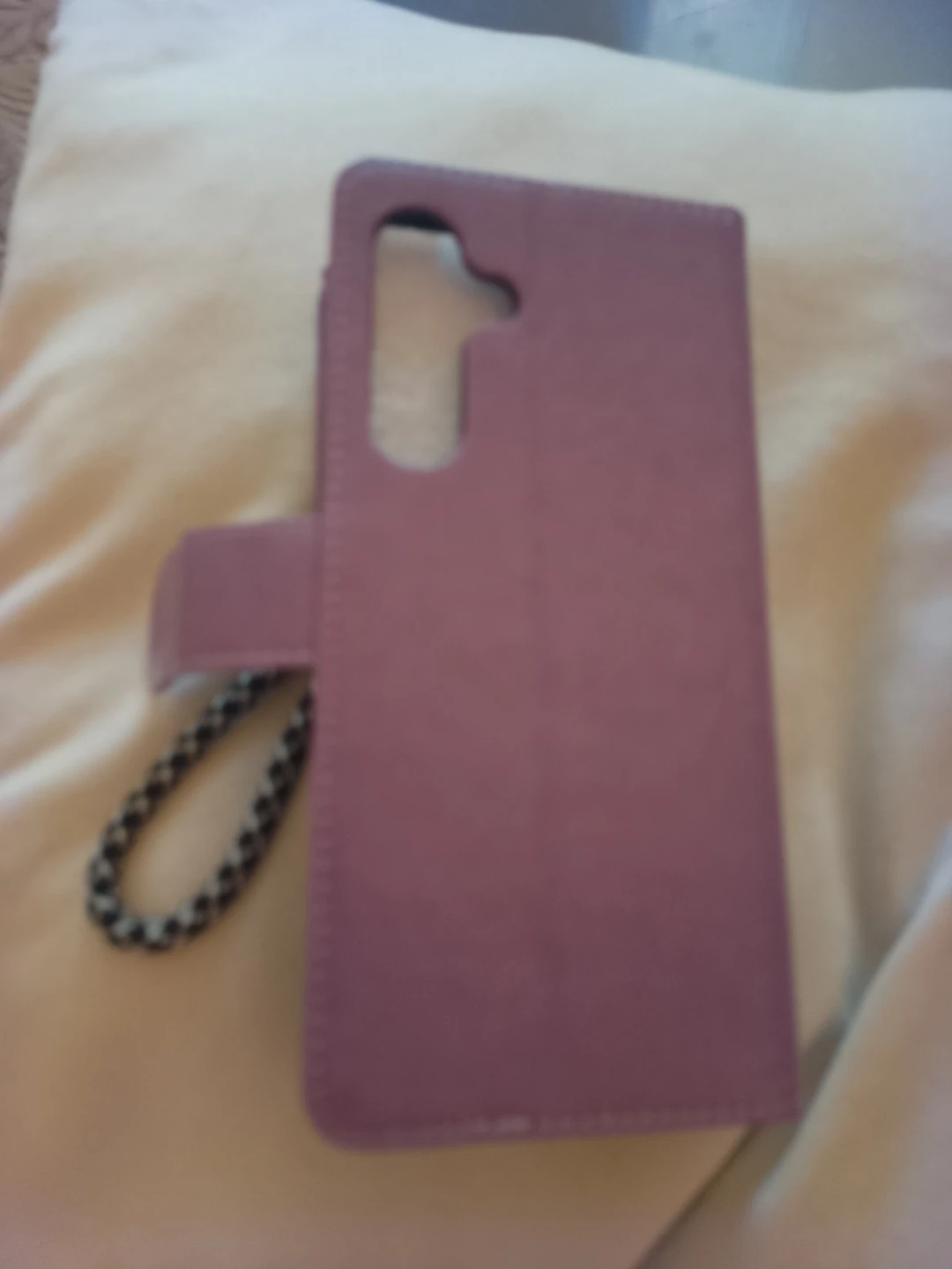 Purple Floral Wallet Phone Case with Zipper - photo 5
