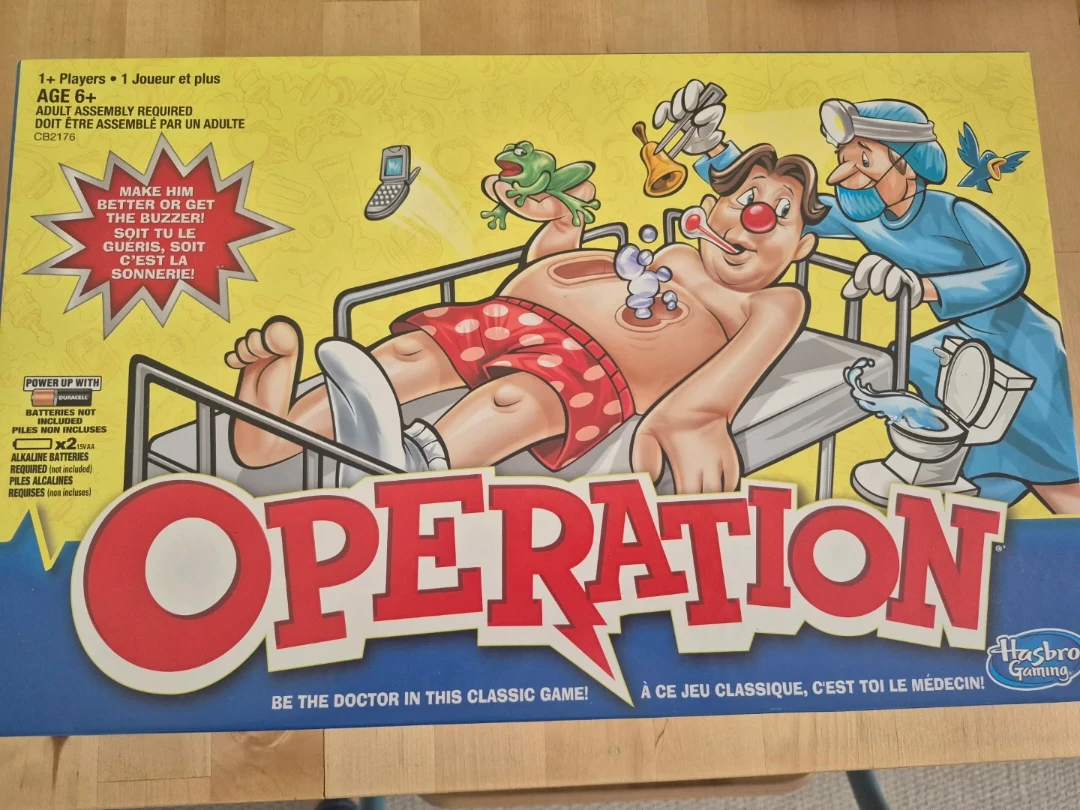 Hasbro Operation Board Game