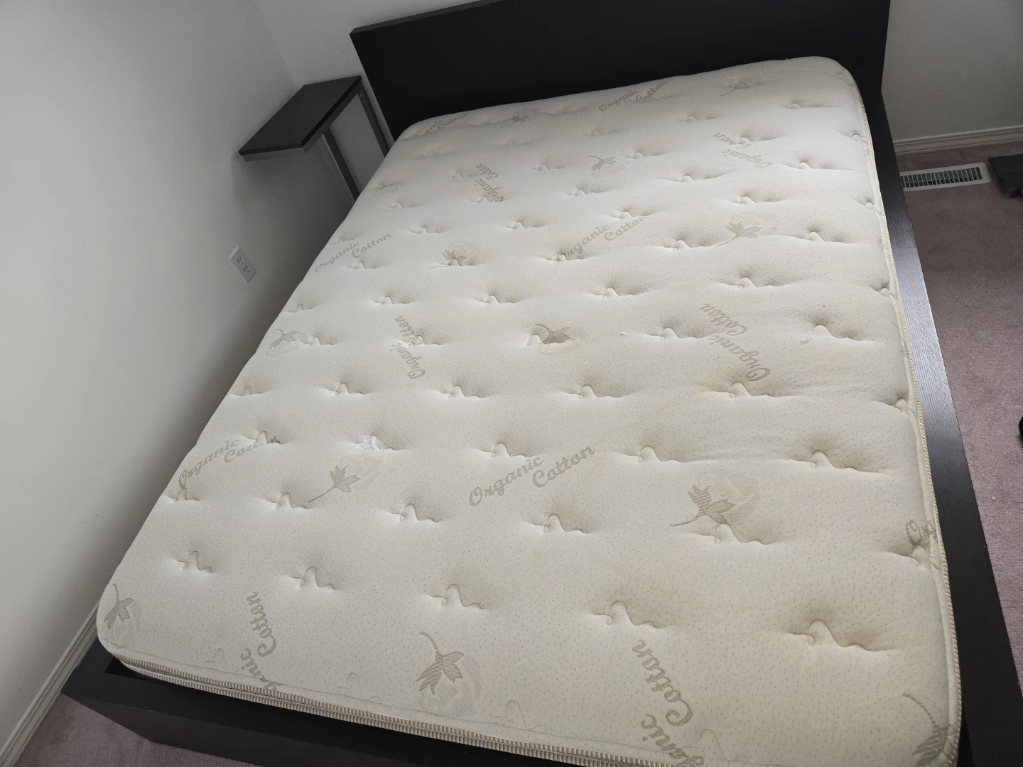 ​Queen Bed Setup (Frame, Nightstands, Slats & Mattress)