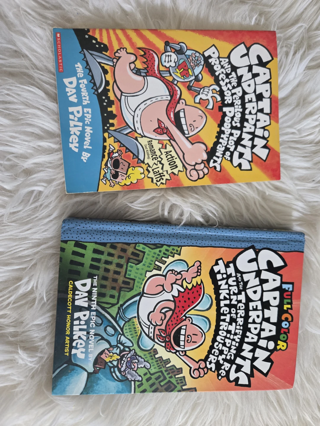 Captain Underpants Books (2 Books)