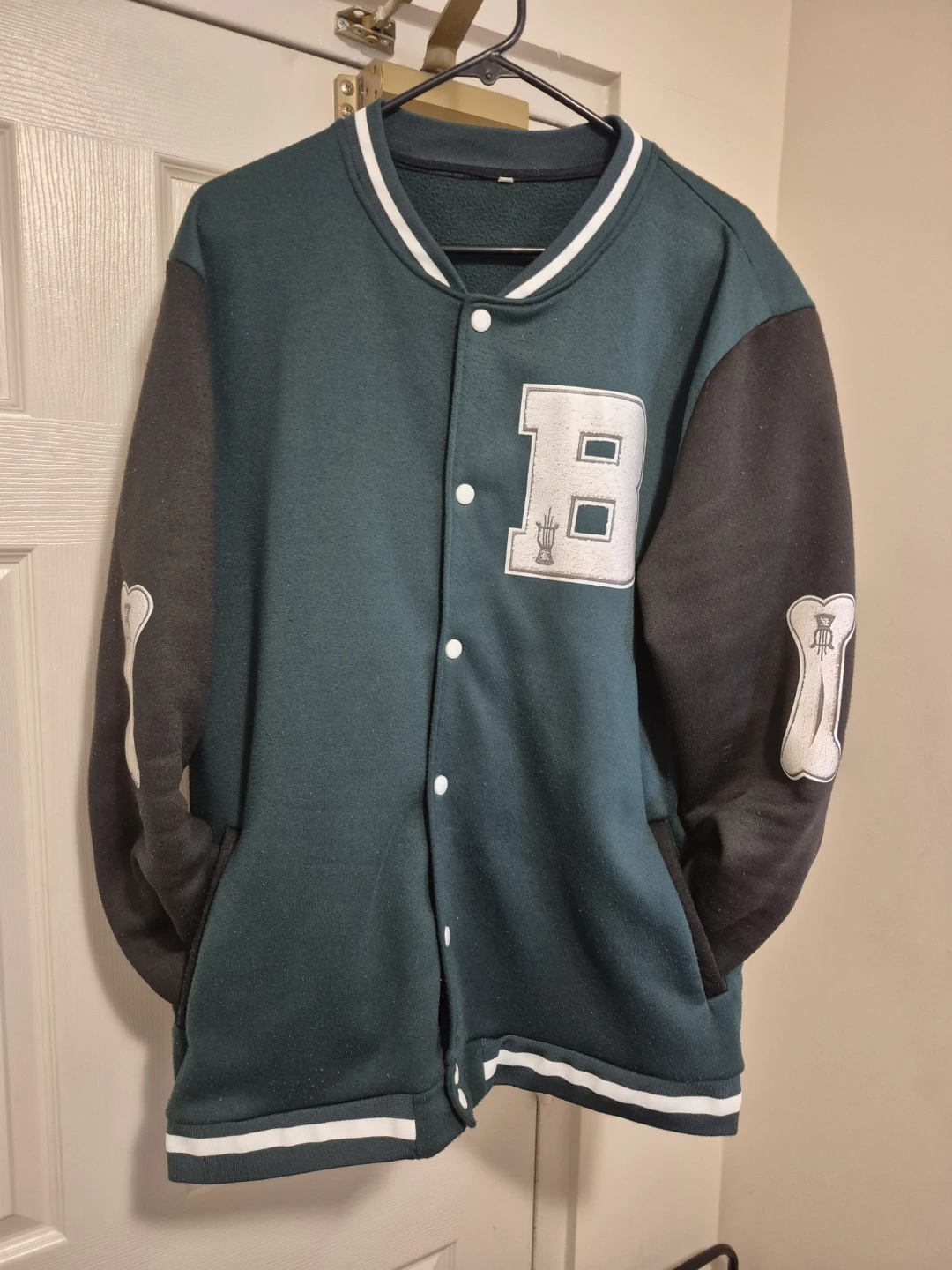 Varsity Jacket XL Dark Green/Black