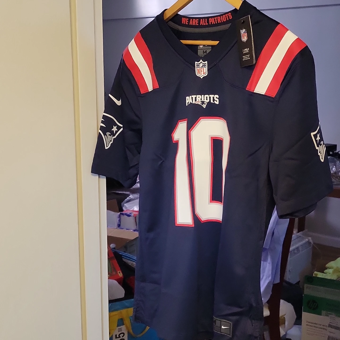 New England Patriots Mac Jones #10 Jersey