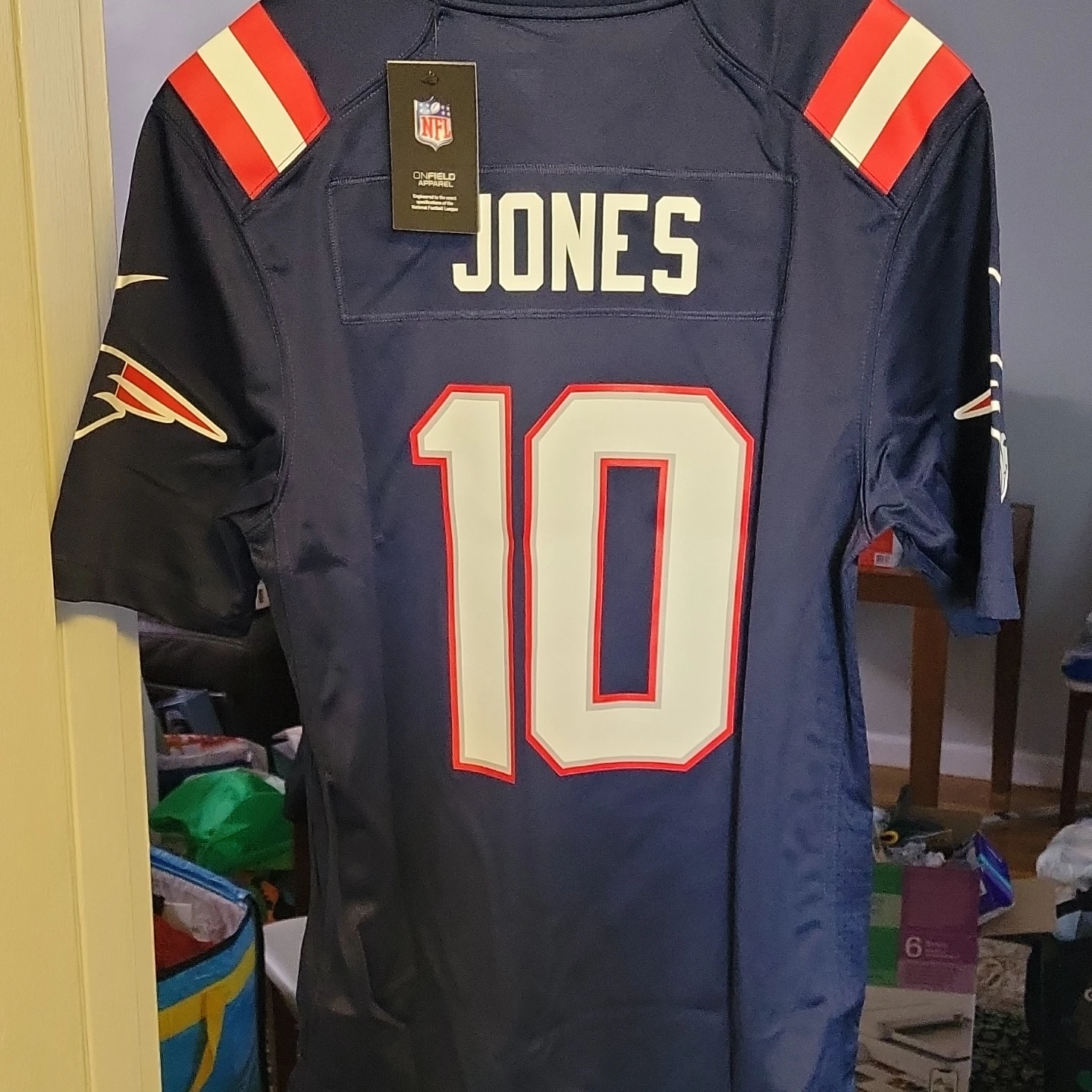 New England Patriots Mac Jones #10 Jersey - photo 3