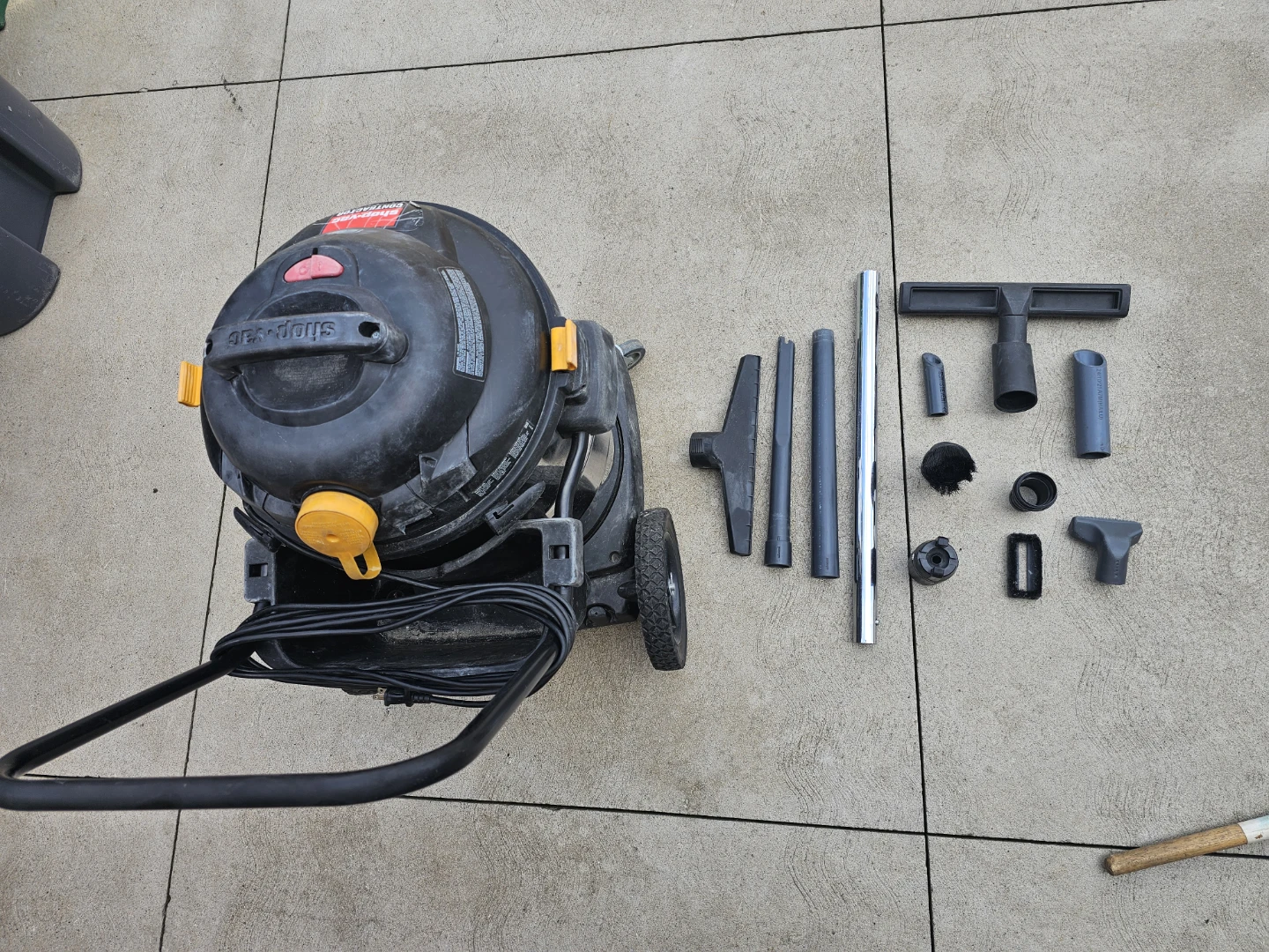 Shop-Vac Contractor Wet/Dry Vac Mod. 92L-C650 - photo 3