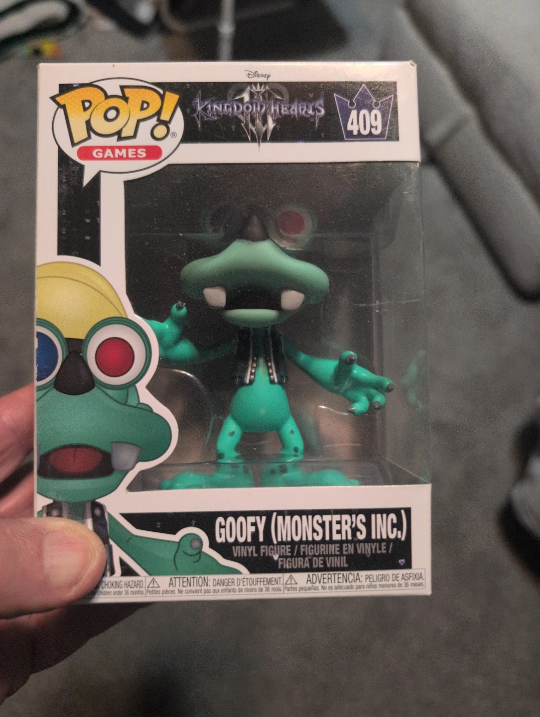 Funko Pop! Kingdom Hearts Goofy (Monster's Inc.) Vinyl Figure