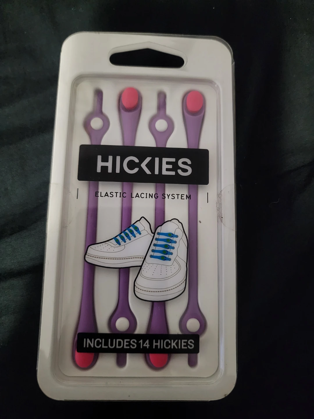 HICKIES Elastic Lacing System - Purple/Pink