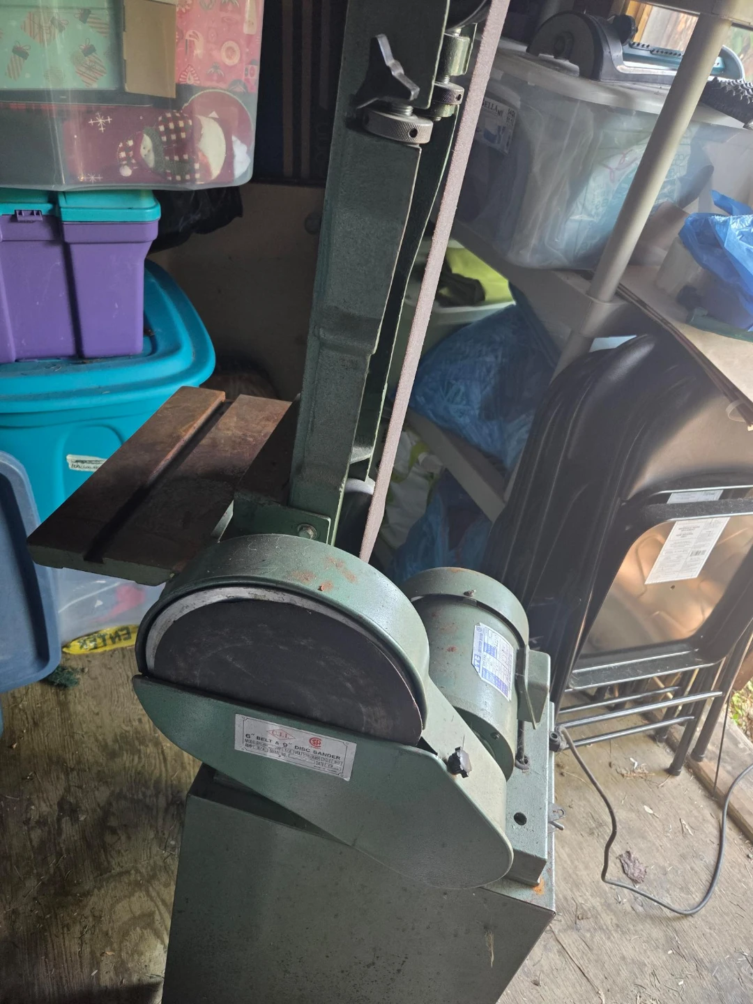 C.I.I. 6" Belt & 9" Disc Sander RTC-690