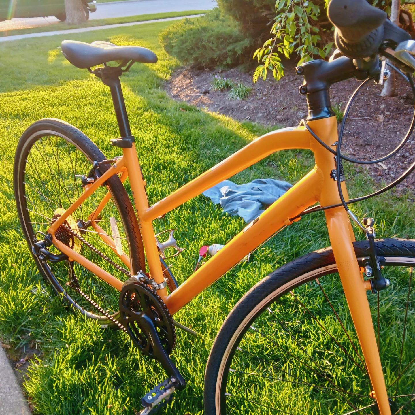 Raleigh Hybrid Bike - Orange - Size SM - photo 2