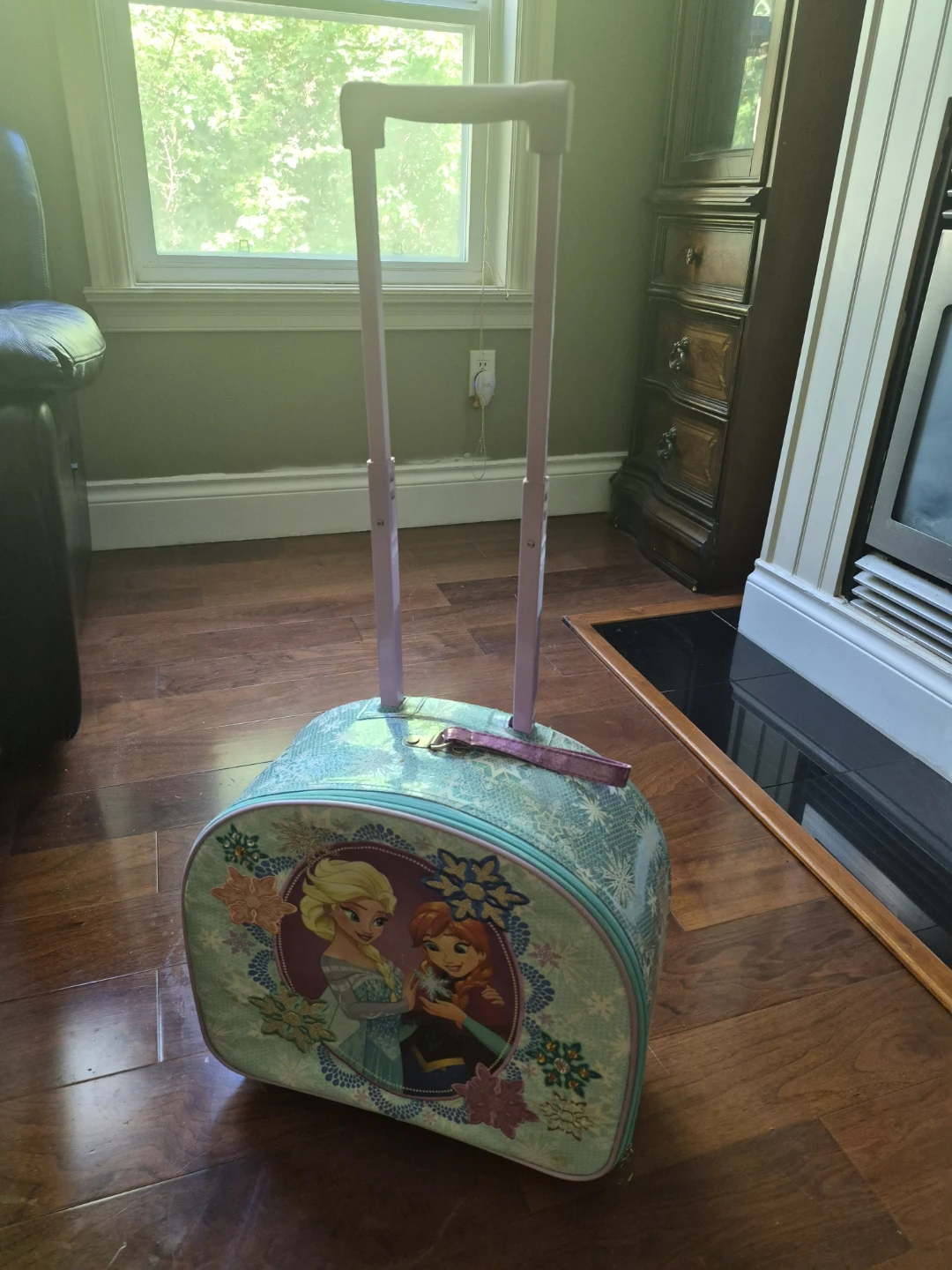 Disney Frozen Kids Rolling Luggage - photo 3
