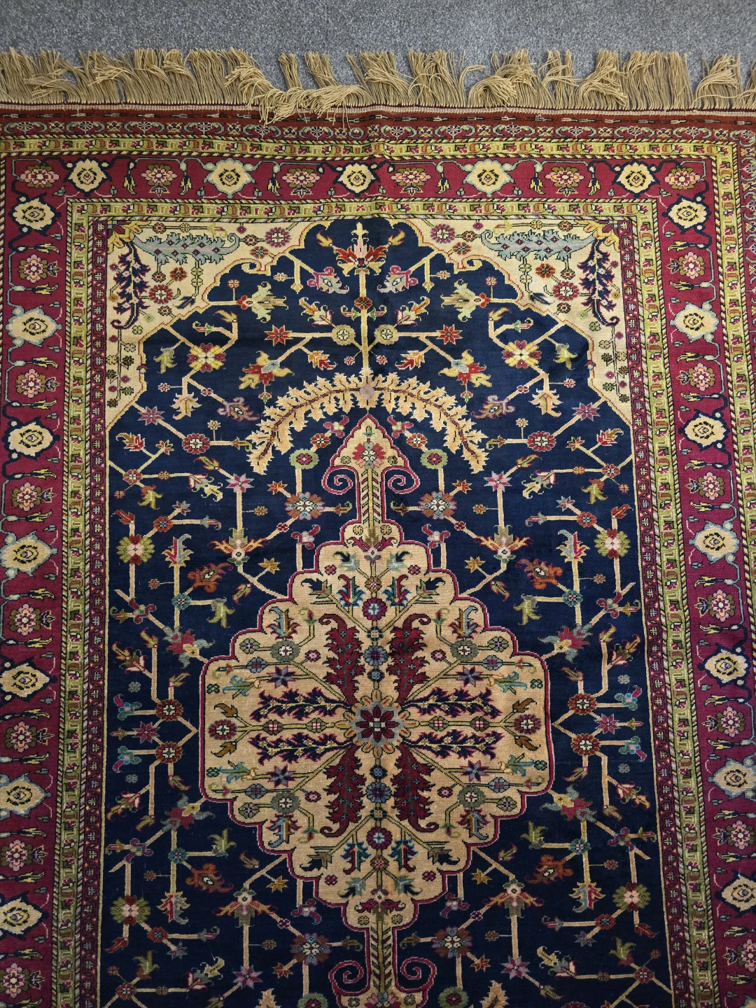 Persian-style decorative silk rug, 2sided ! for Museum of Art - photo 4
