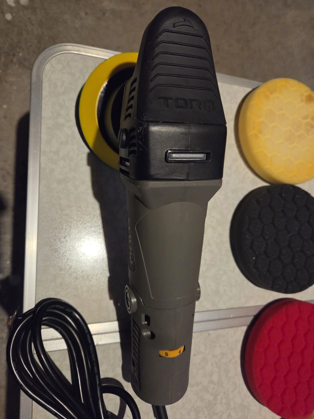 TORQX Random Orbital Polisher - Brand New + 5 Hex-Logic Pads - photo 3