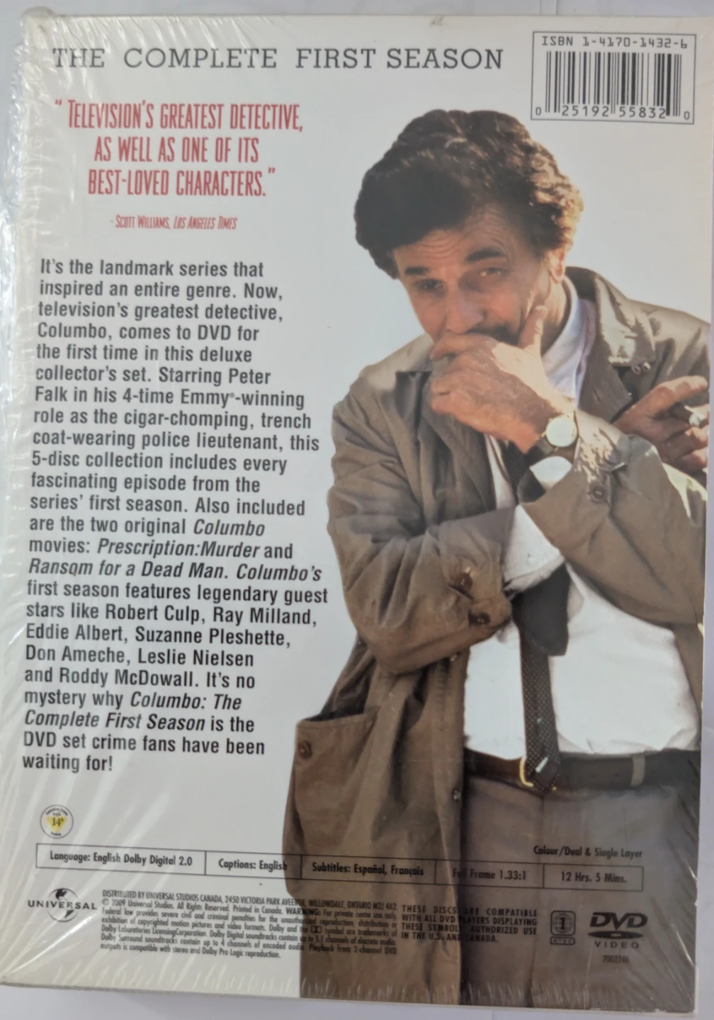 Columbo: The Complete First Season DVD Set - photo 2