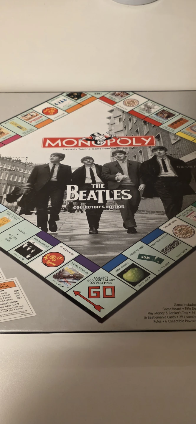 The Beatles Monopoly Collector's Edition Board Game