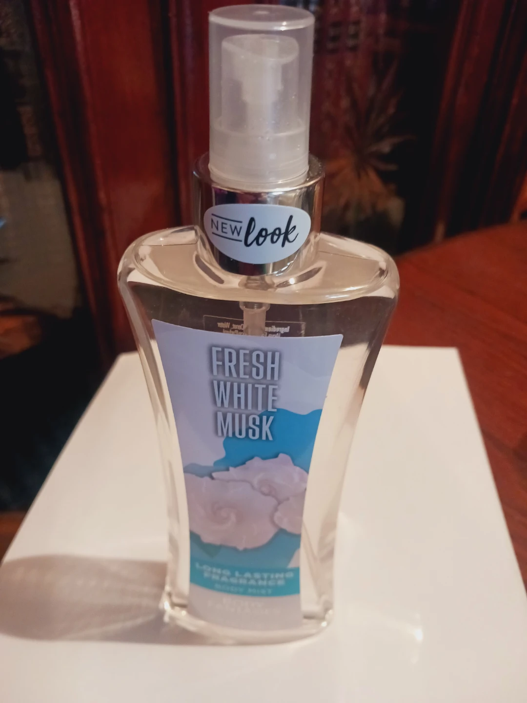New !! Body Fantasies Fresh White Musk Body Mist 8 oz
