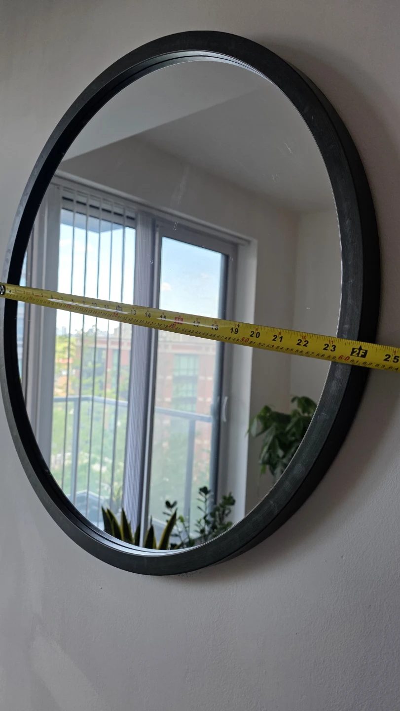 MOVING SALE- Round Wall Mirror - photo 2
