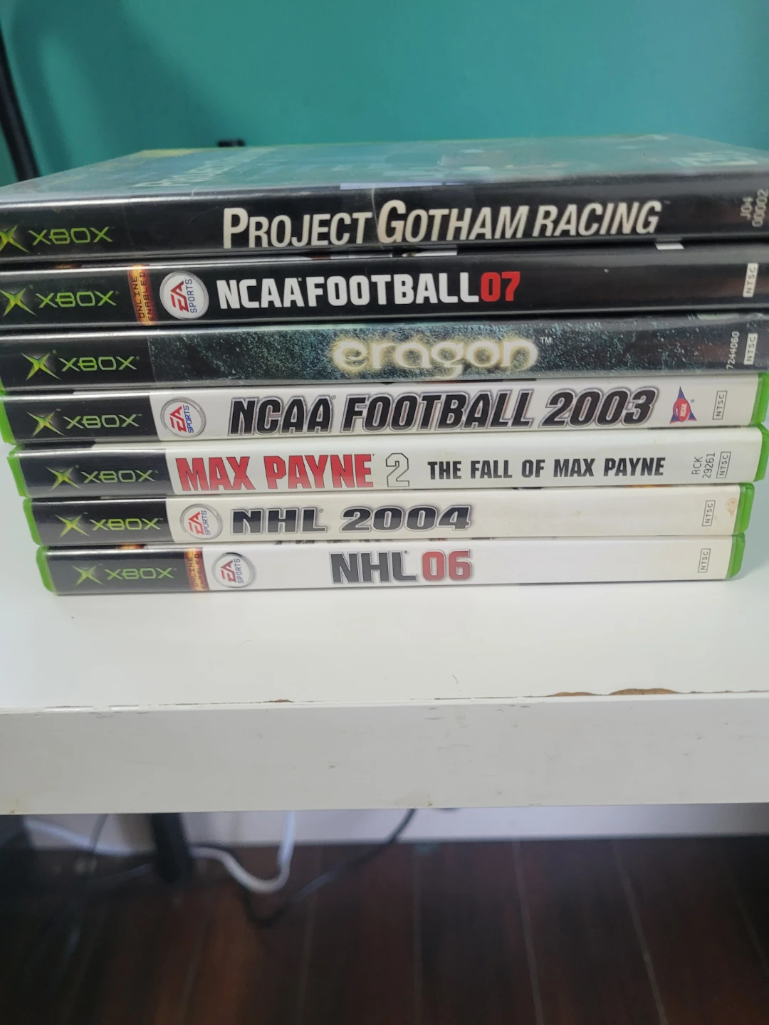 Microsoft Xbox Console with Games and Controller - photo 2