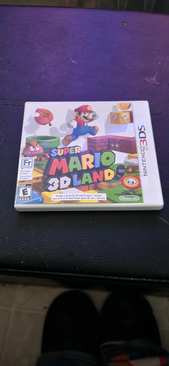 Super Mario 3D Land Case & Manual Only