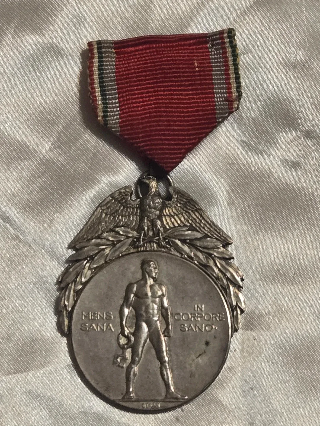 Vintage "Mens Sana In Corpore Sano" Medal