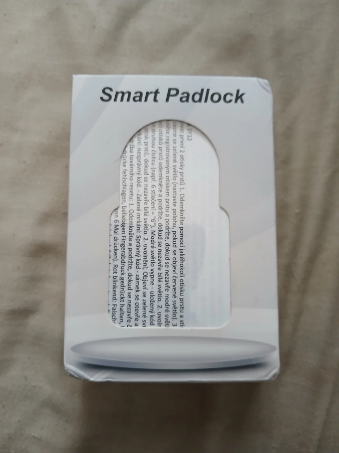 Smart Fingerprint Anti-Theft Padlock - photo 2