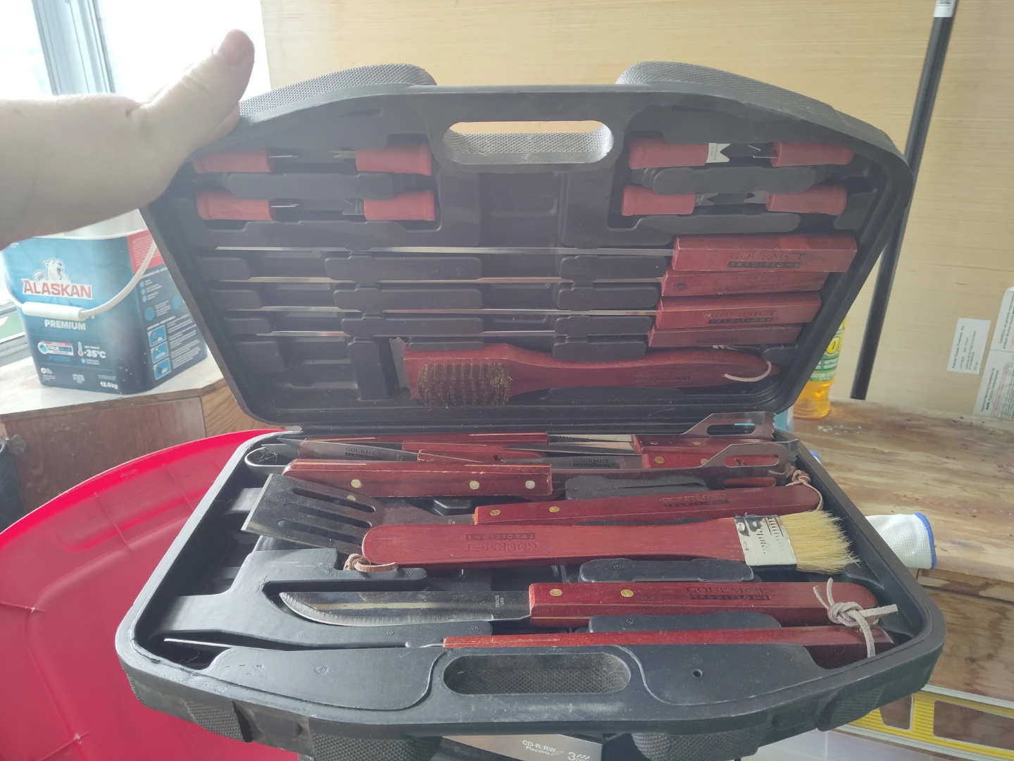 Gourmet Traditions BBQ Tool Set with Case - photo 2
