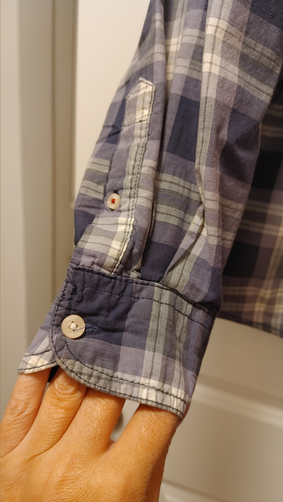 Wrangler Plaid Button-Up Shirt - L/G - photo 4