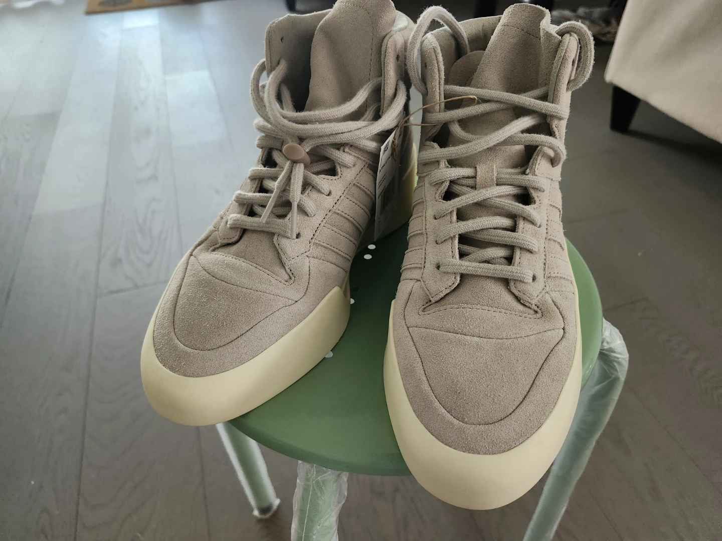 Adidas x Fear of God Athletics Forum Hi Shoes size8 - photo 2