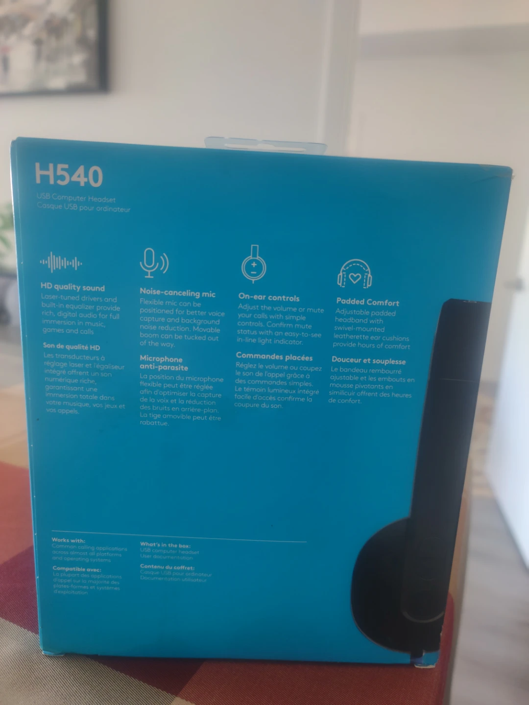Logitech H540 USB Computer Headset - photo 2