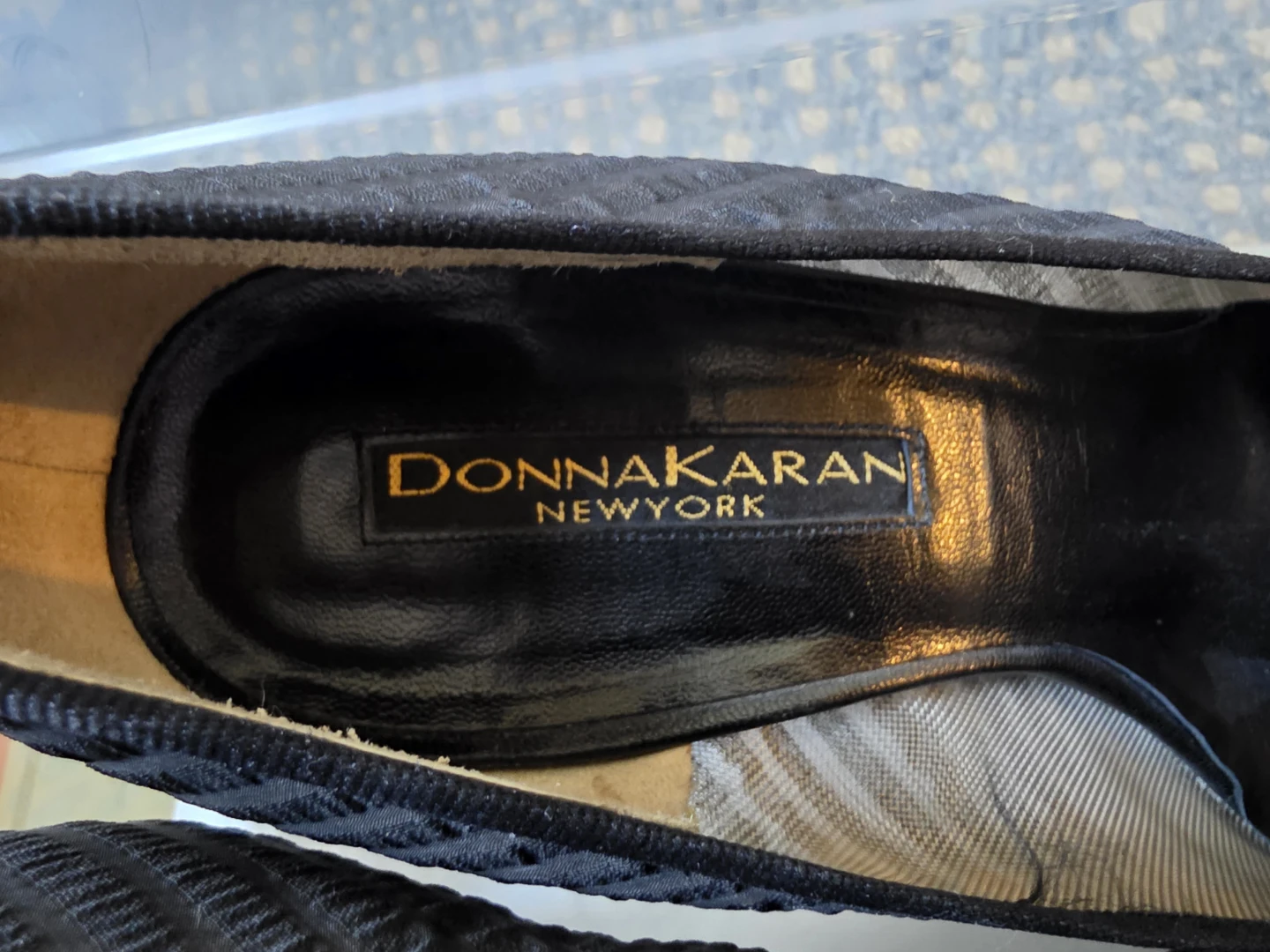 Donna Karan New York Black Mesh Pumps - Size 7.5 - photo 4