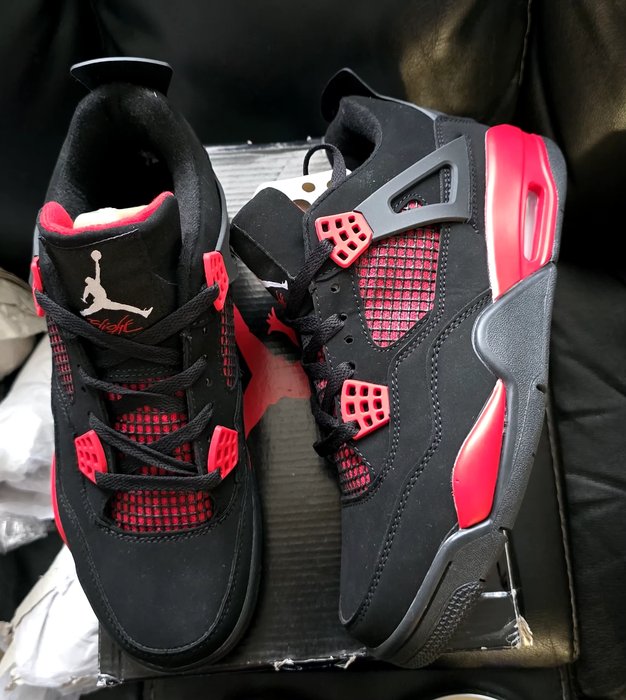 Brand new Jordan 4 Red Thunder for sale - photo 3