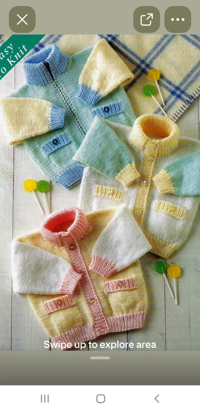 Hand-knitted Baby Clothes Set - photo 3