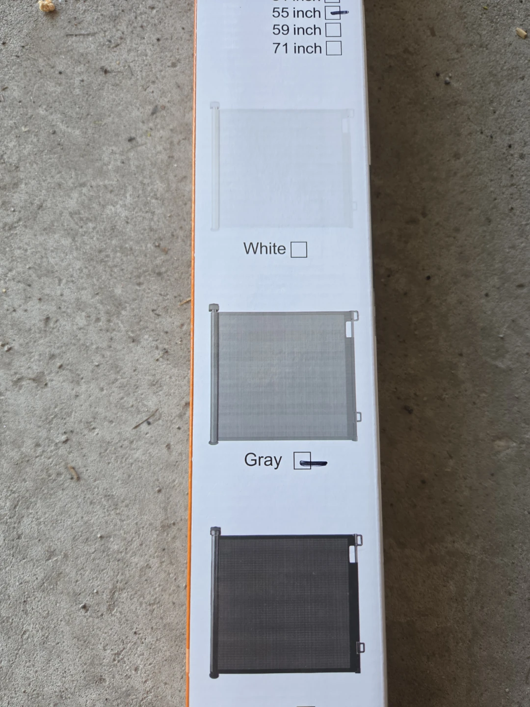 VERASTE Retractable Safety Gate - White - photo 3