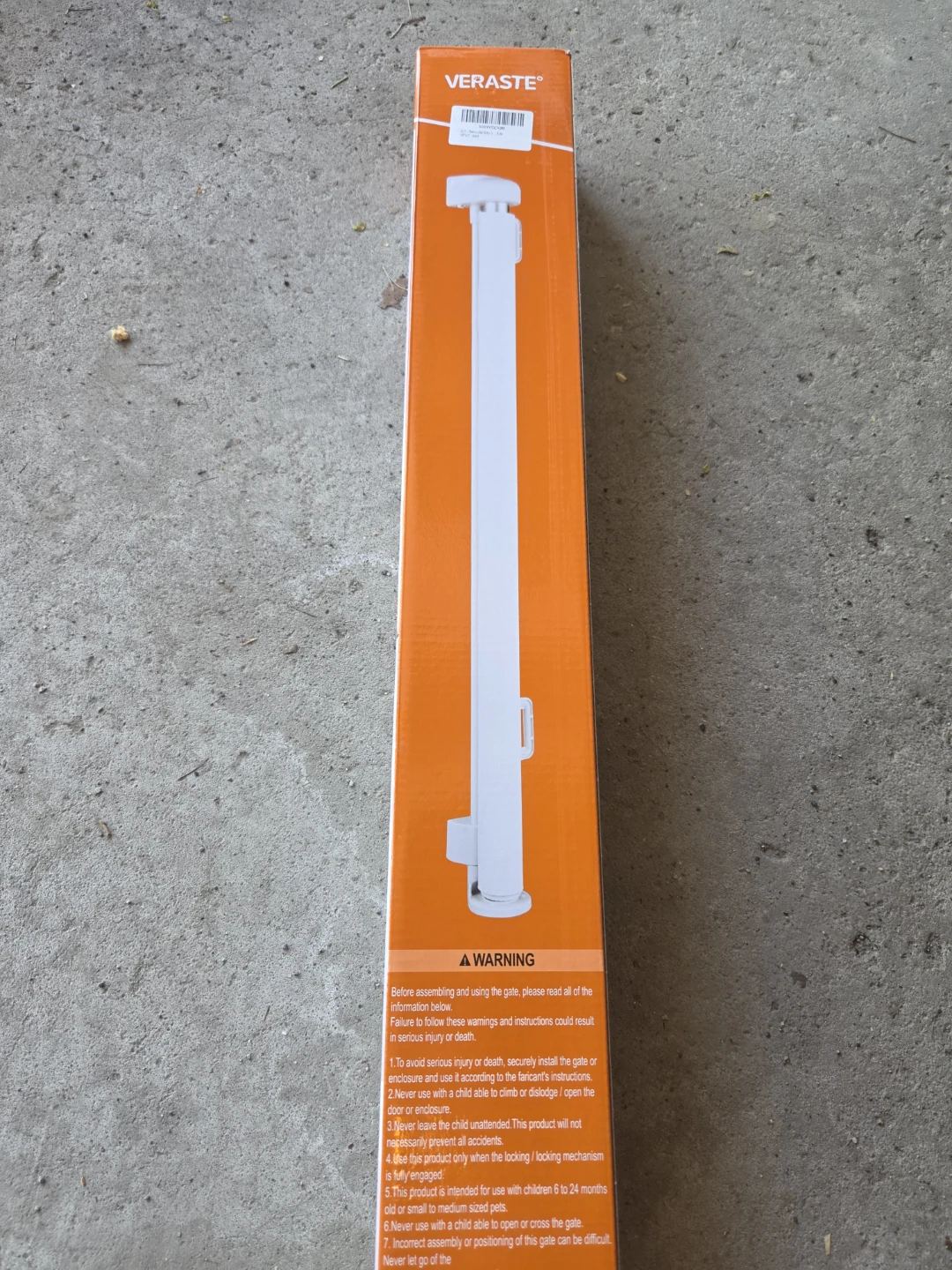 VERASTE Retractable Safety Gate - White - photo 4