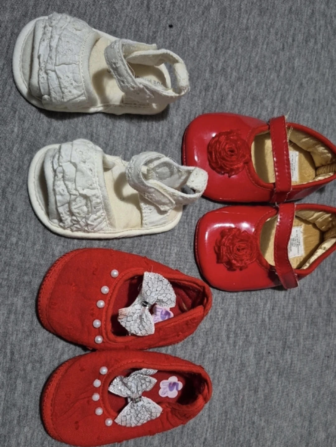 Baby Girls Shoes Bundle sizes 3-12M
